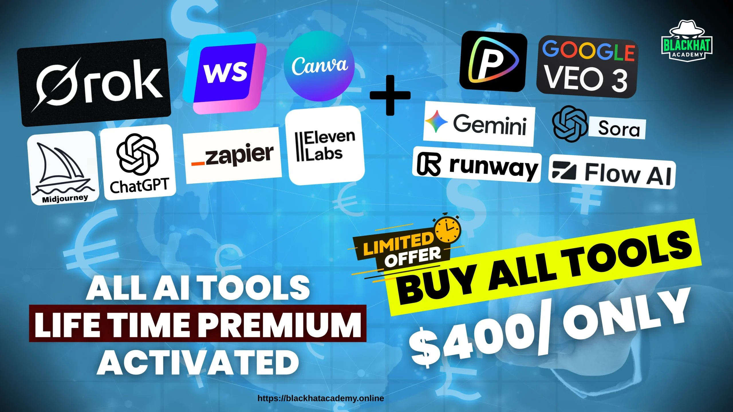 Black Hat Academy money making courses online earning courses
